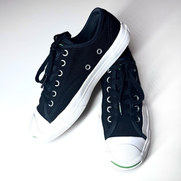 CONVERSE Jack Purcell Low Cut Canvas Sneakers Unisex Size- Women’s 5.5 - Men - 4 - Picture 4 of 10